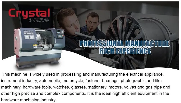 Automatic Horizontal Cjk6150b-2 CNC Lathe Turning Machine