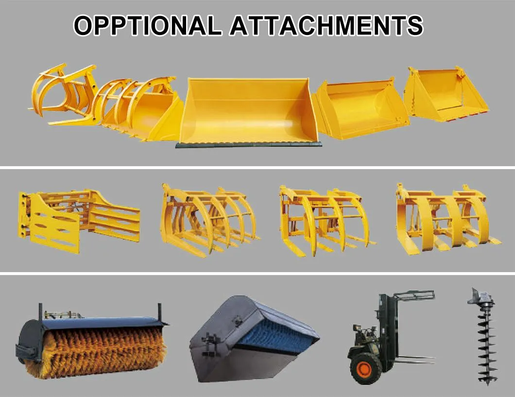 Best Quality Construction Machinery Mechanical Single Loaders with Option for Sugarcane