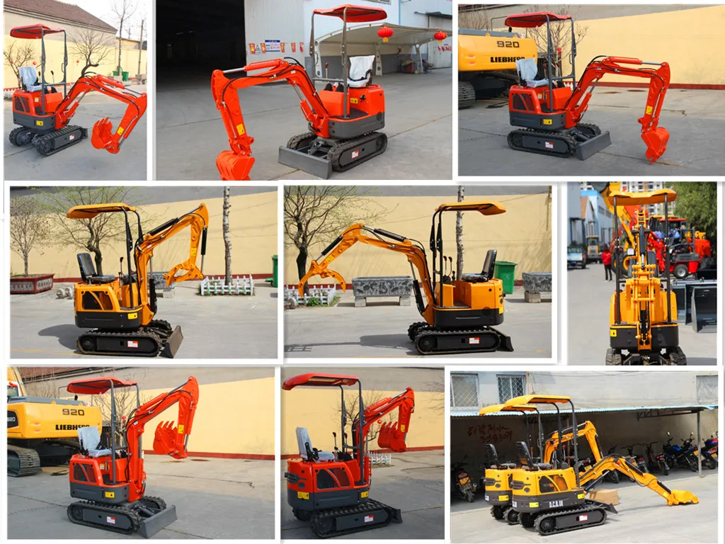 Best Selling Factory Price 0.8t We08 Hydraulic Mini Crawler Excavator