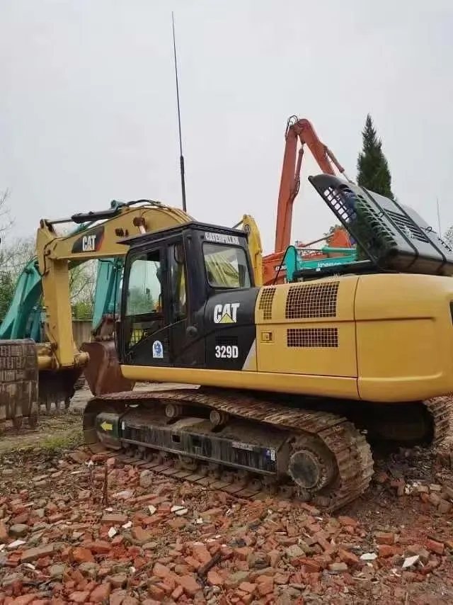 Cat 329d Excavadora Usada Excavatrice Pelle Second Hand Used Hydraulic Crawler Excavator 29t Mining Machine Hitachi Construction Machinery Equipment Excavators