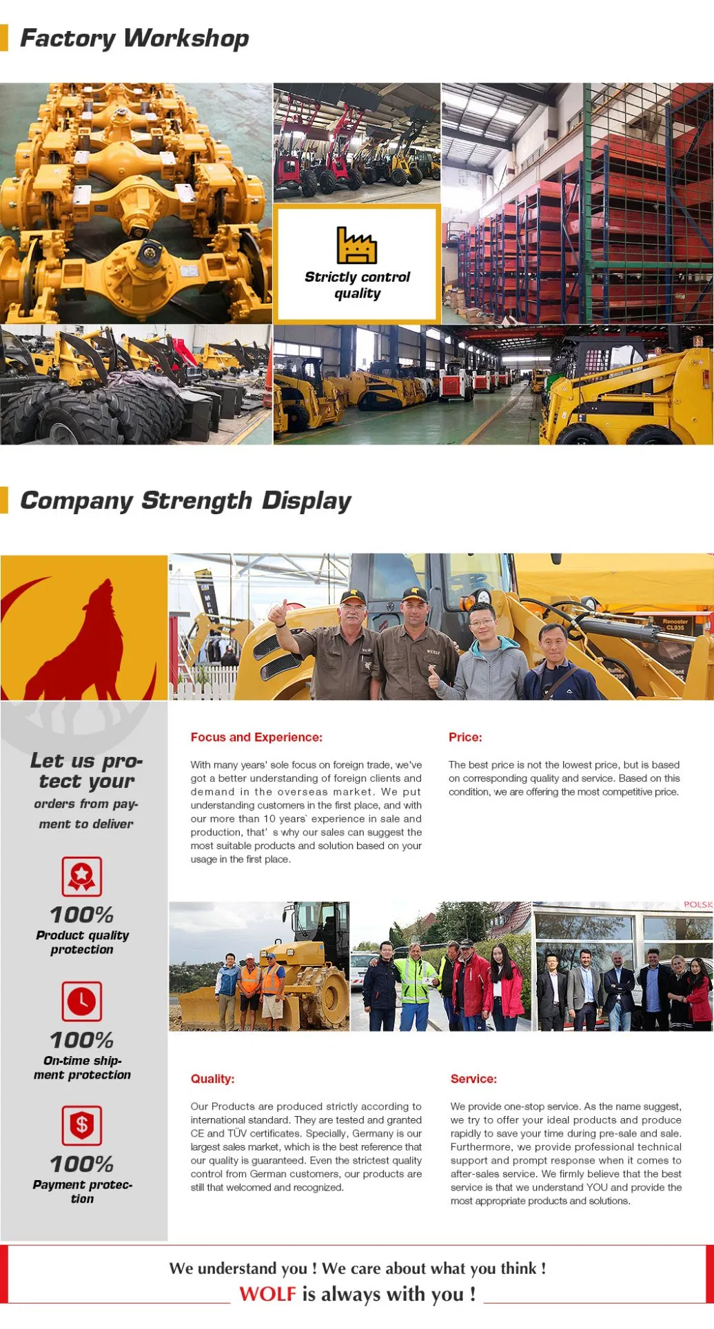 Ce Approved We18 Compact Tractor Excavator with Grapple