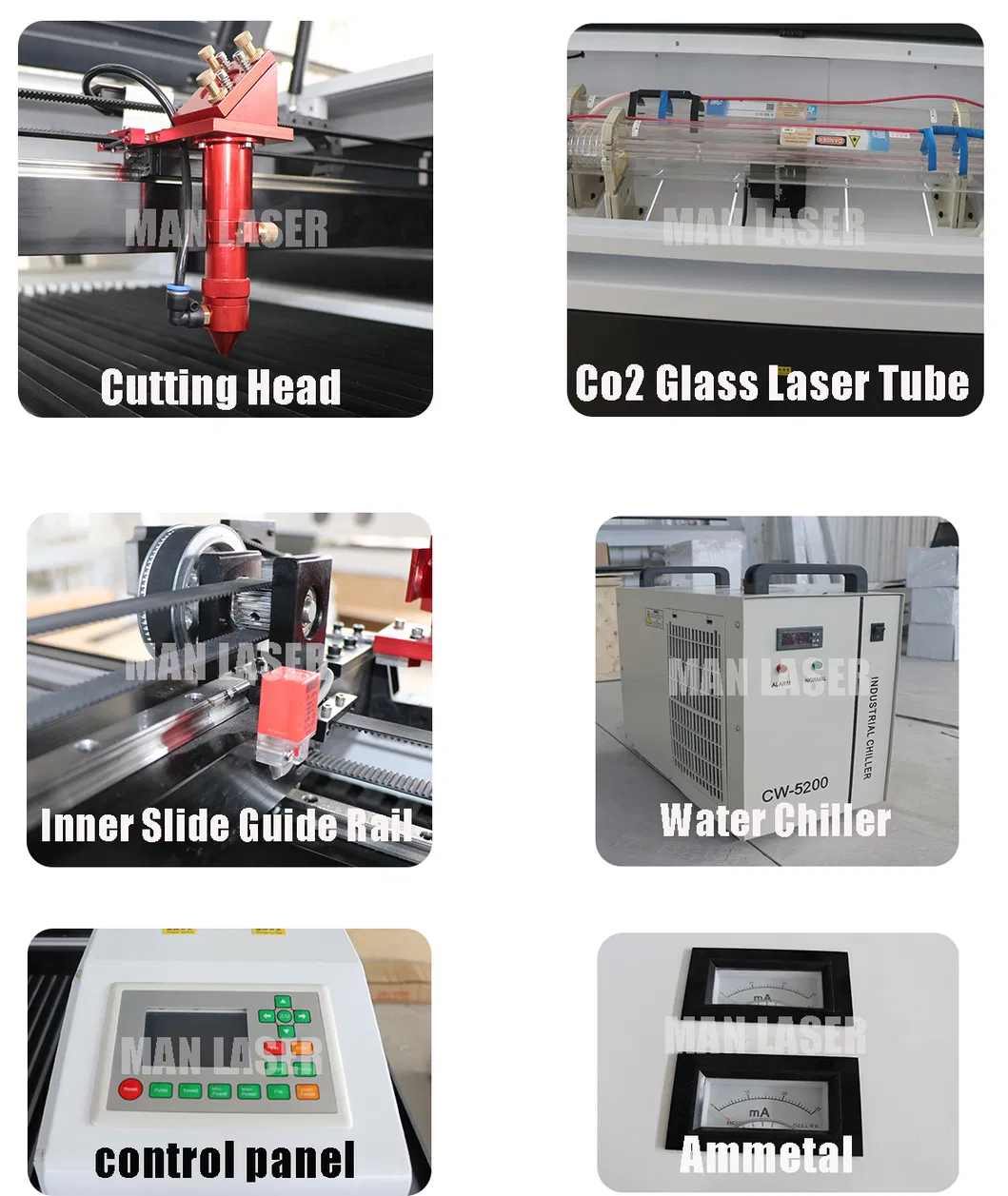 Ce FDA Certificate 1390/ 1410 CO2 Laser Cutting and Engraving Machine for Acrylic/Wood/Leather