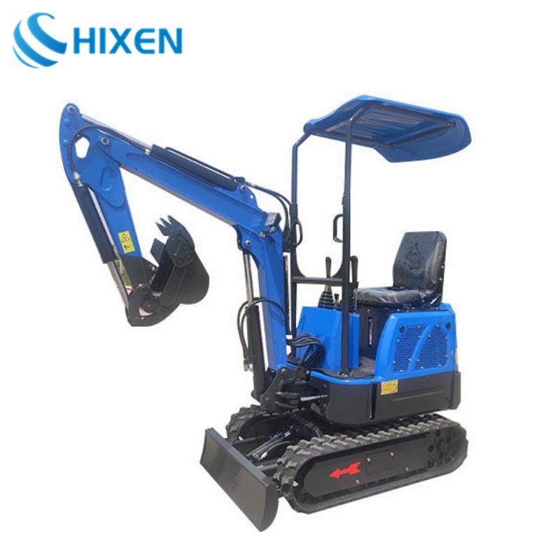 Cheap Mini Excavator Smallest Digger 1ton Garden Home Farm Excavator Made in China CE Certificate Hydraulic 1t 0.025m3 Bucket Mini Excavator for Sale