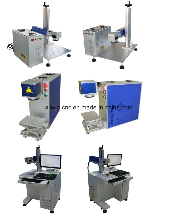 Cheap Price Fiber Laser Marking Machine 20W, 30W, 50W
