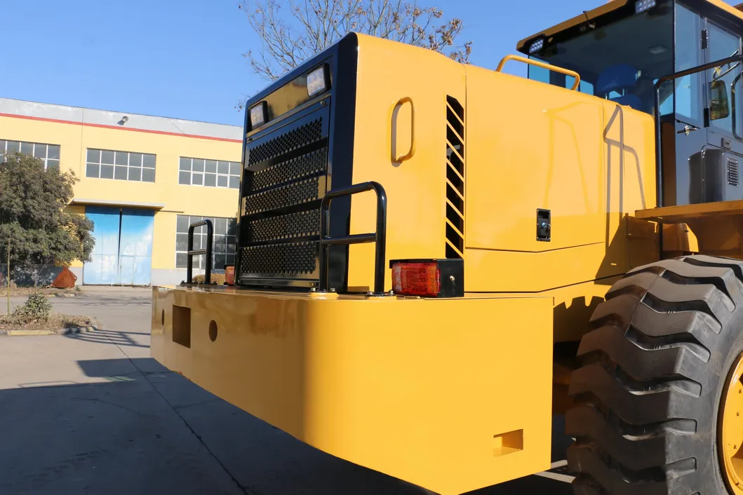 China Factory Price Luqing CE Certified Articulated Compact Zl50 5ton Farm Bucket Shovel Construction Equipment Machinery Small Mini Big Wheel Loader