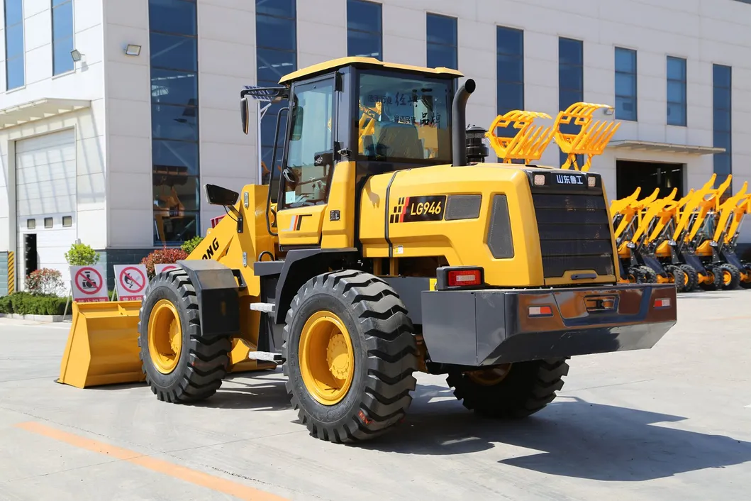 China Famous Brand Lugong 2.5ton Mini Wheel Loader for Sale
