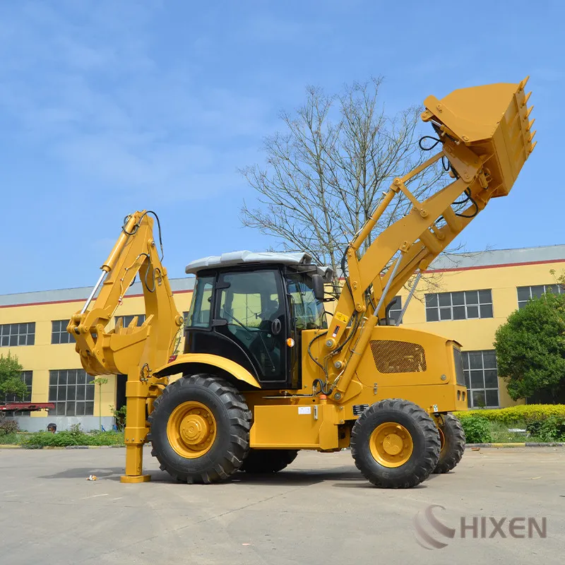 China Hot Sale Articulated Backhoe Loader Machine Wz40-28