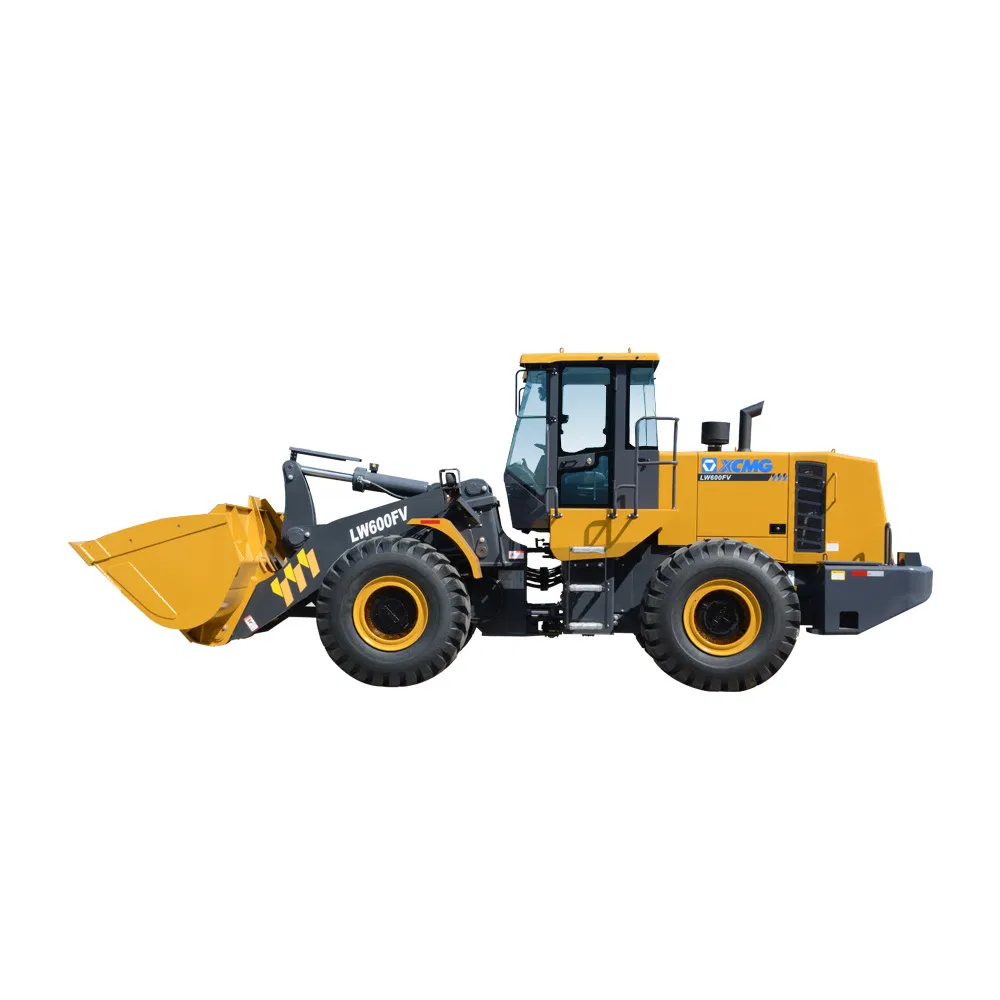 China Hydraulic System Earth Moving Equipment 6000kg Wheel Loader for Sale