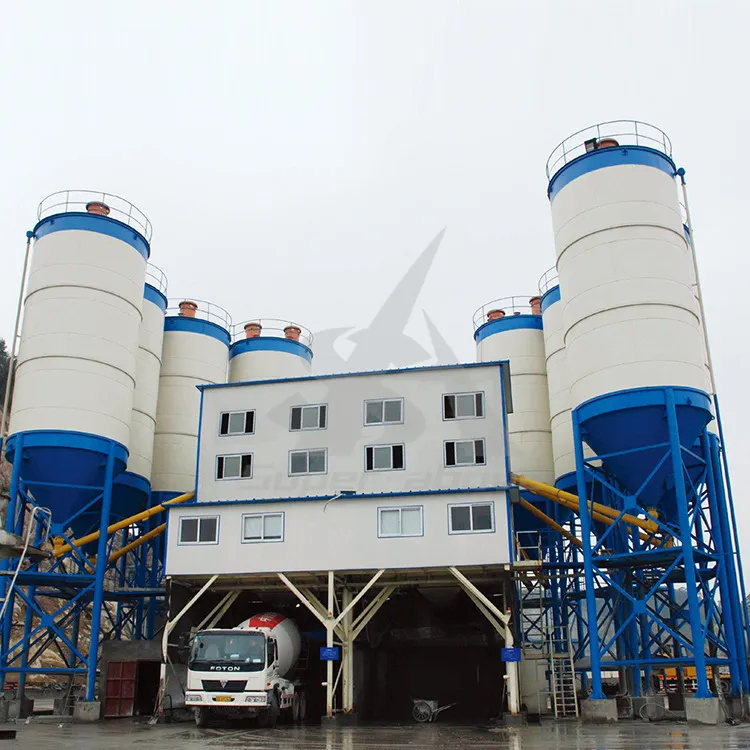 China Low Cost 180m3/H Concrete Batching Plant