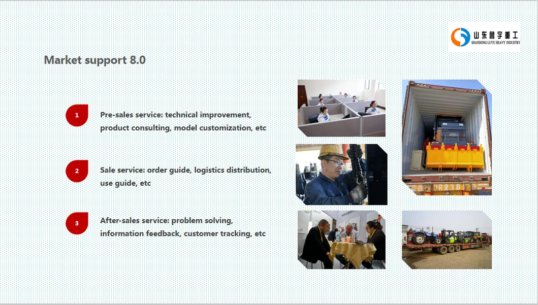 China Luyu Small Front End Mini Wheel Loader with CE Certification