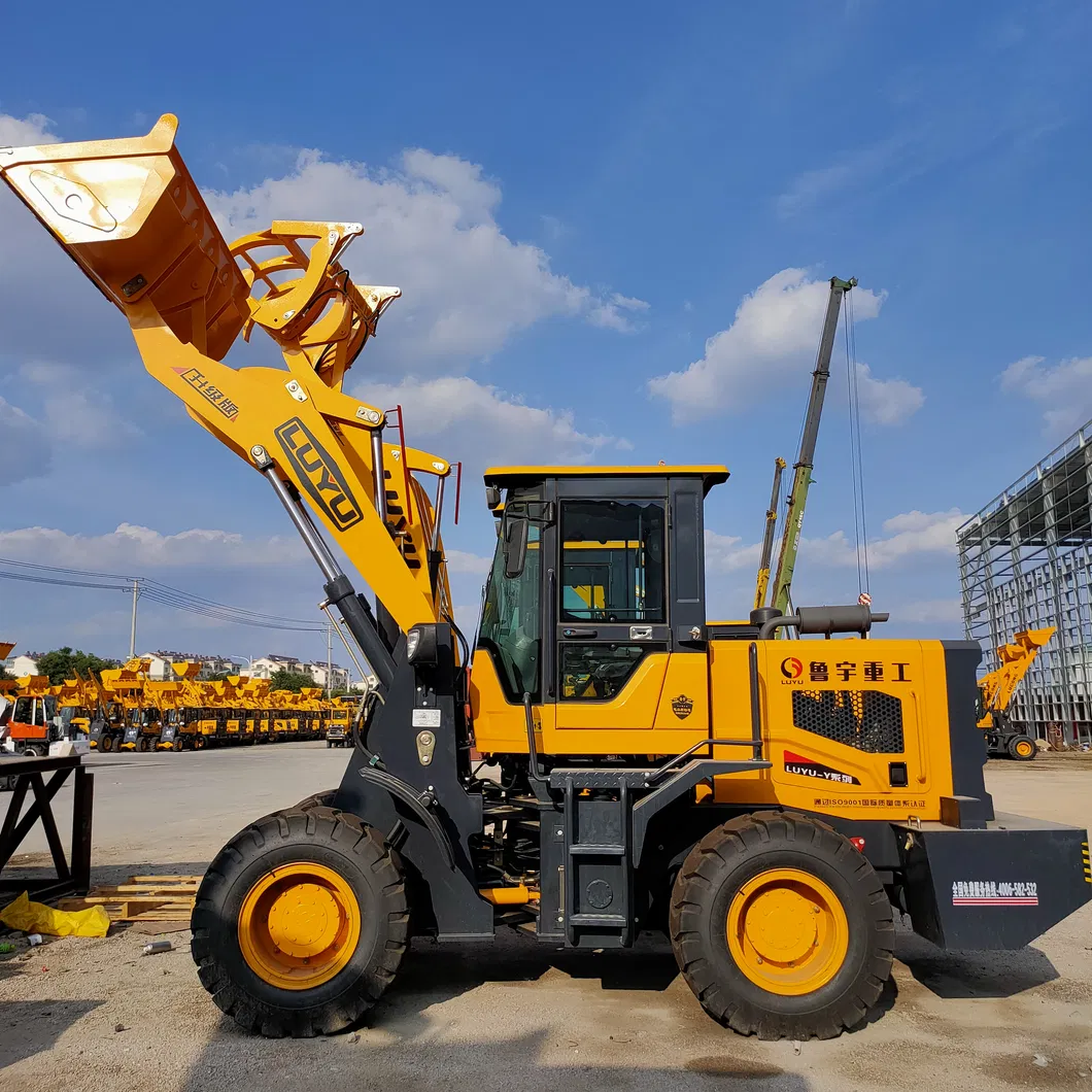 China Luyu Small Front End Mini Wheel Loader with CE Certification