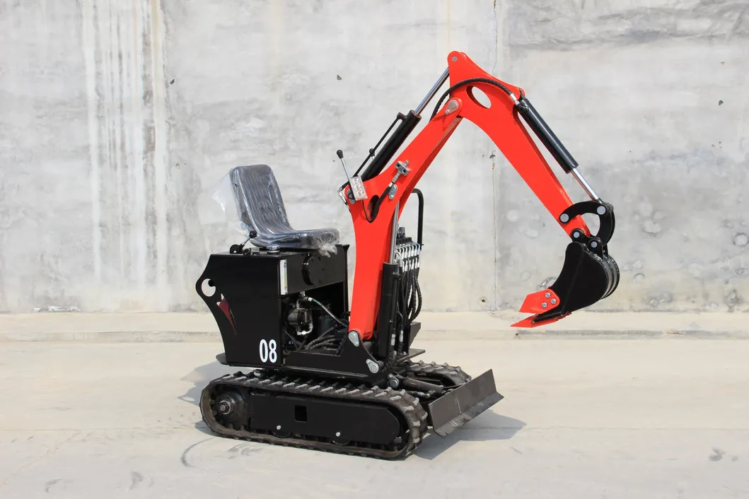 China Manufactured Marine Excavator 0.8t with Rubber Track