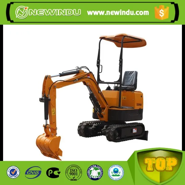 China New 0.8 Ton 1 Ton 1.8 Ton Small New Crawler Excavator Price Xn18 Xn08