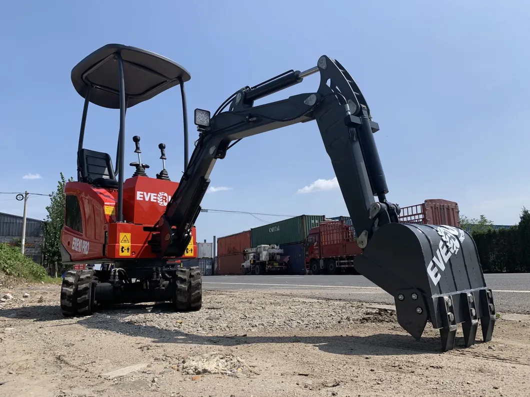 China Supplier Everun Ere10 PRO 1ton Crawler Small Digger Mini Excavator with Good Service