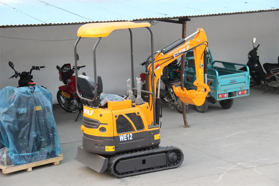 China We12 Small Track Excavator Mini Digger with High-Performance Japanese Engine