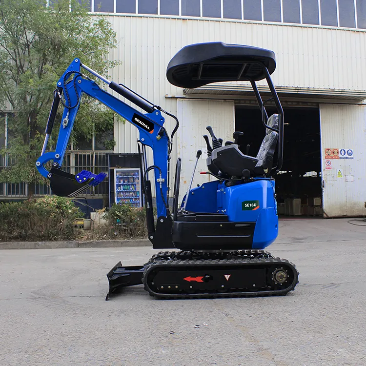 Chinese Acntruck Se18u Crawler Small Digger Mini Crawler Excavator Price