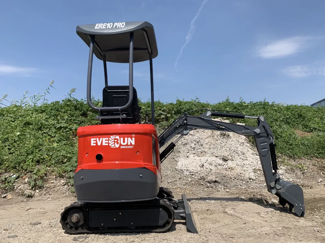 Chinese Everun ERE10 PRO 1ton Mini Crawler Micro Diggers Excavators for Sale