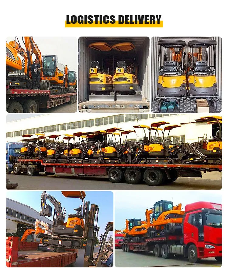 Chinese Factory Outlets Cheap Mini Excavator 0.045m3 Bucket Micro Crawler 1.5ton Mini Digger for Sale