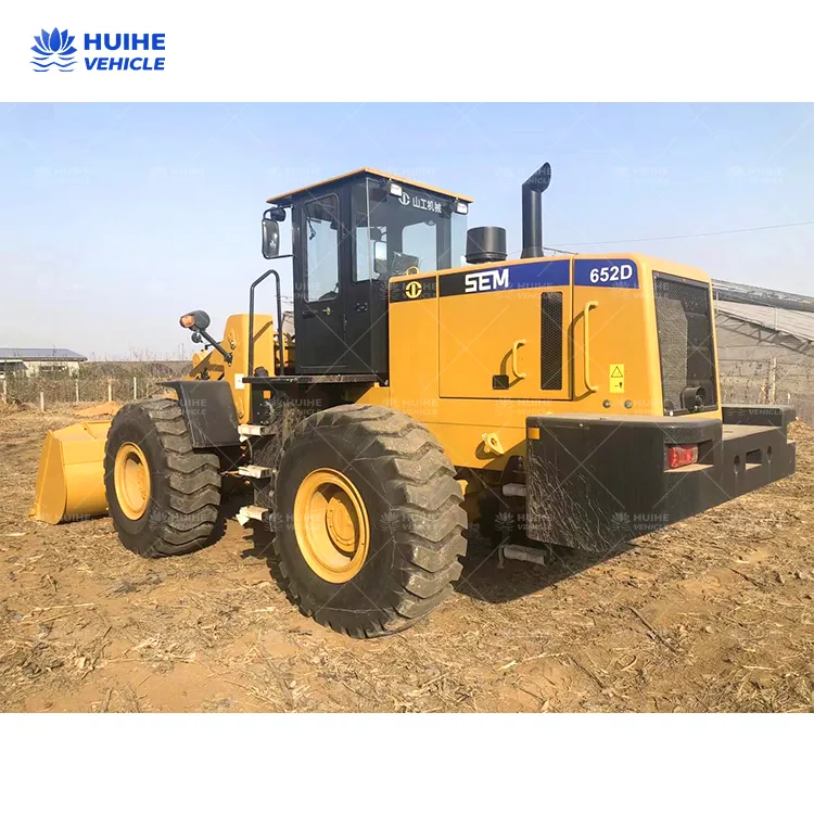 Chinese Used Sem652D Wheel Loader Sem Brand Belongs Cat Hot Sales