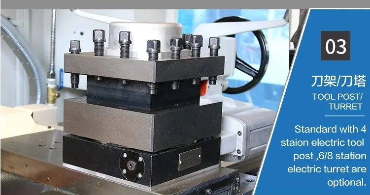 Ck0641/Ck0660/Ck0680 Hard Guide Way CNC Lathe