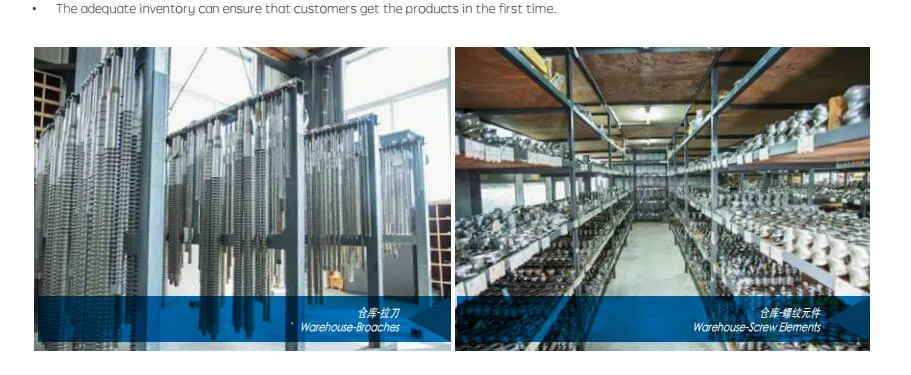 Clextral Twin Screw and Barrel for Plastic Twin Screw Extruder