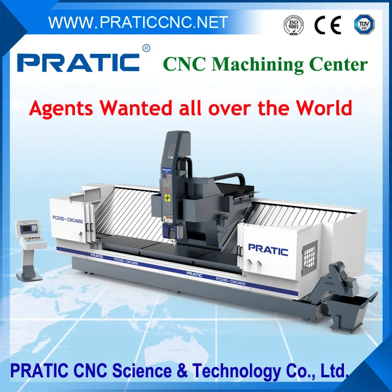 CNC Aluminum Auto Parts Machining Center