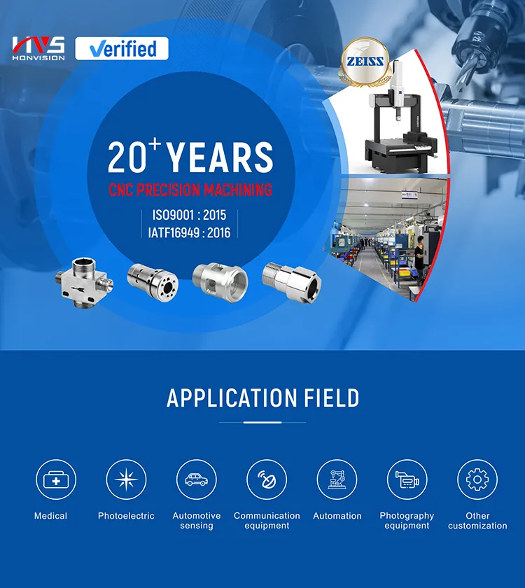 CNC Lathe Turned Parts 3/4/5 Axis CNC Milling Machined Parts CNC Milled Part