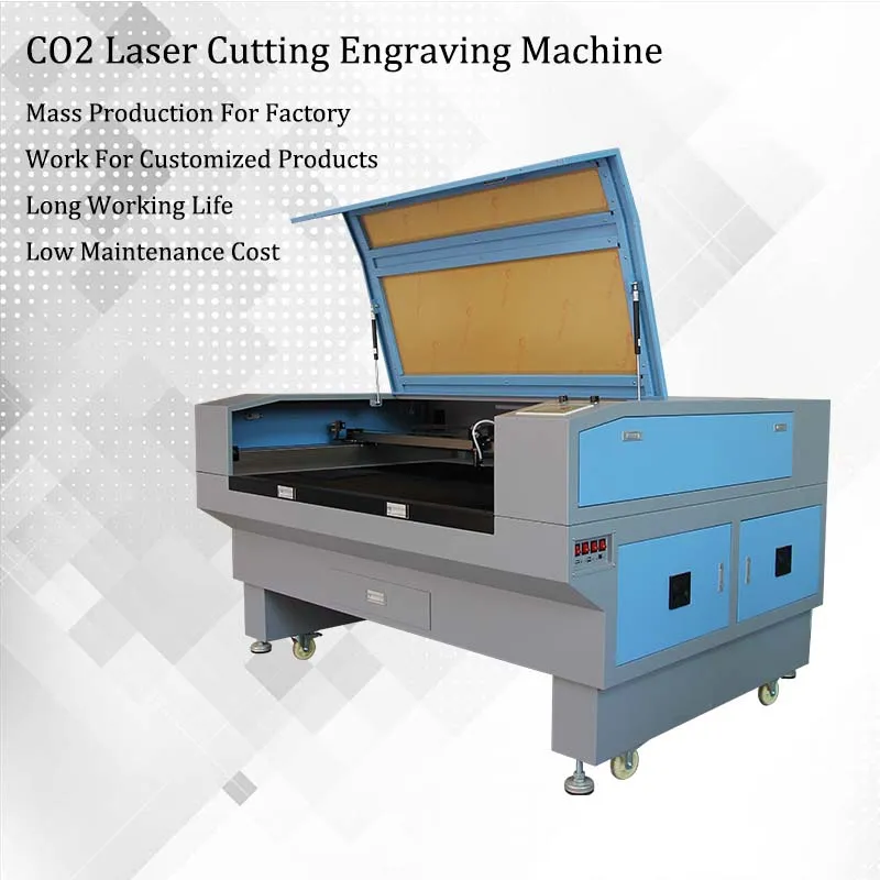 CO2 Single/Double Heads Laser Cutting Engraving Machine for Non-Metal Materials Acrylic Wood Leather Paper Fabric