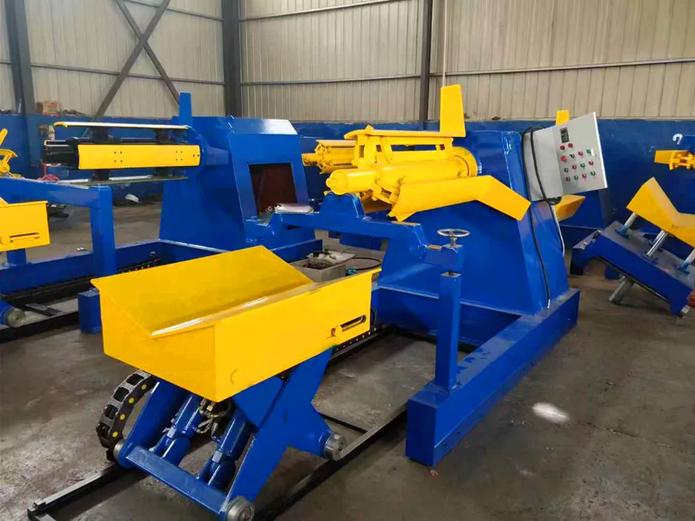 Color Steel Coils Auto Hydraulic Uncoiler