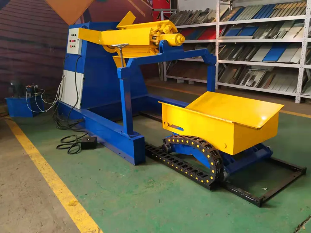 Color Steel Coils Auto Hydraulic Uncoiler