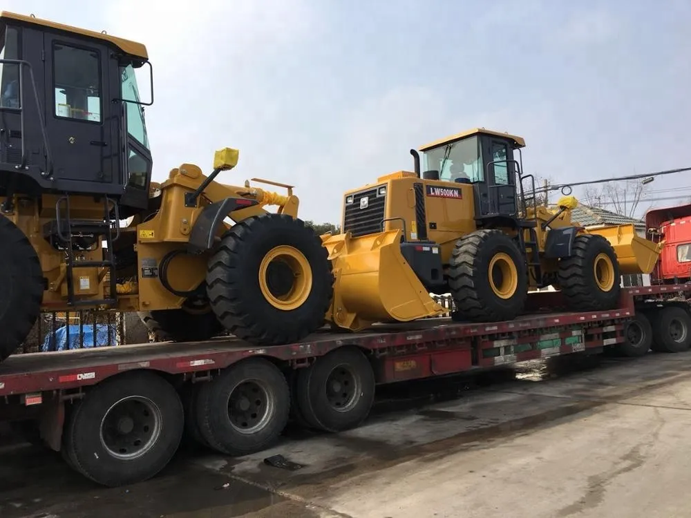 Construction Equipment Lw500kn 5 Ton Front Wheel Loader for Sale