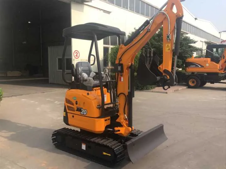 Construction Equipment Xiniu 1.6 Ton Mini Digger Hydraulic Crawler Excavator Xn16