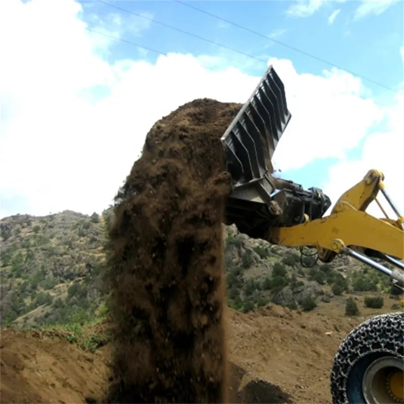 Construction Machinery Attachment High Dump Bucket for Wheel Loader