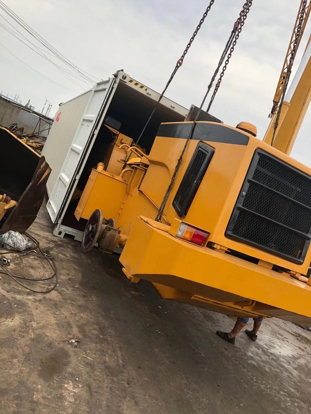 Construction Machinery Towable Backhoe Good Quality Used Crawler Excavator Cat324