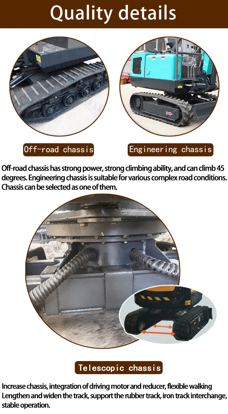 Crawler Excavators Backhoe Wheel Excavators Harga China Mini Excavator