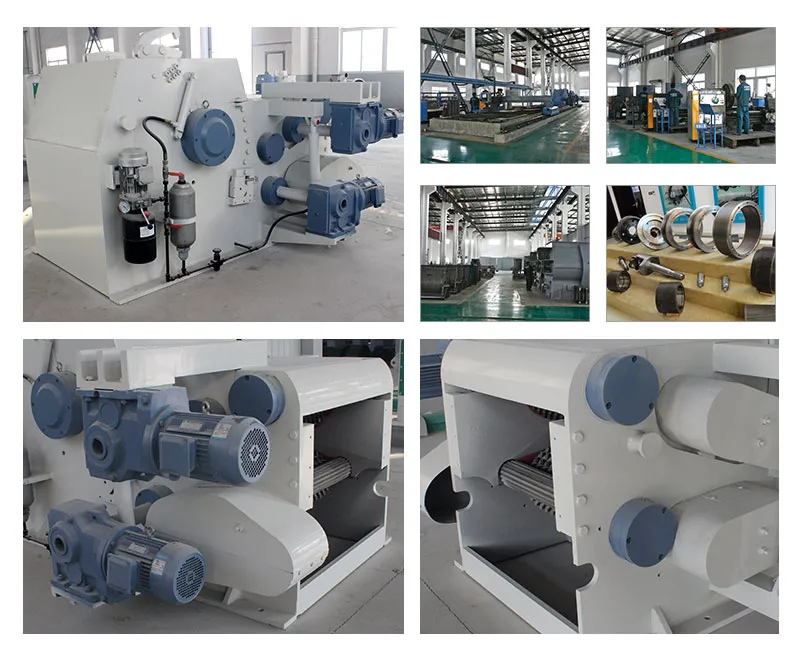 Drum Wood Chipper with Large Capacity Chipping Machine