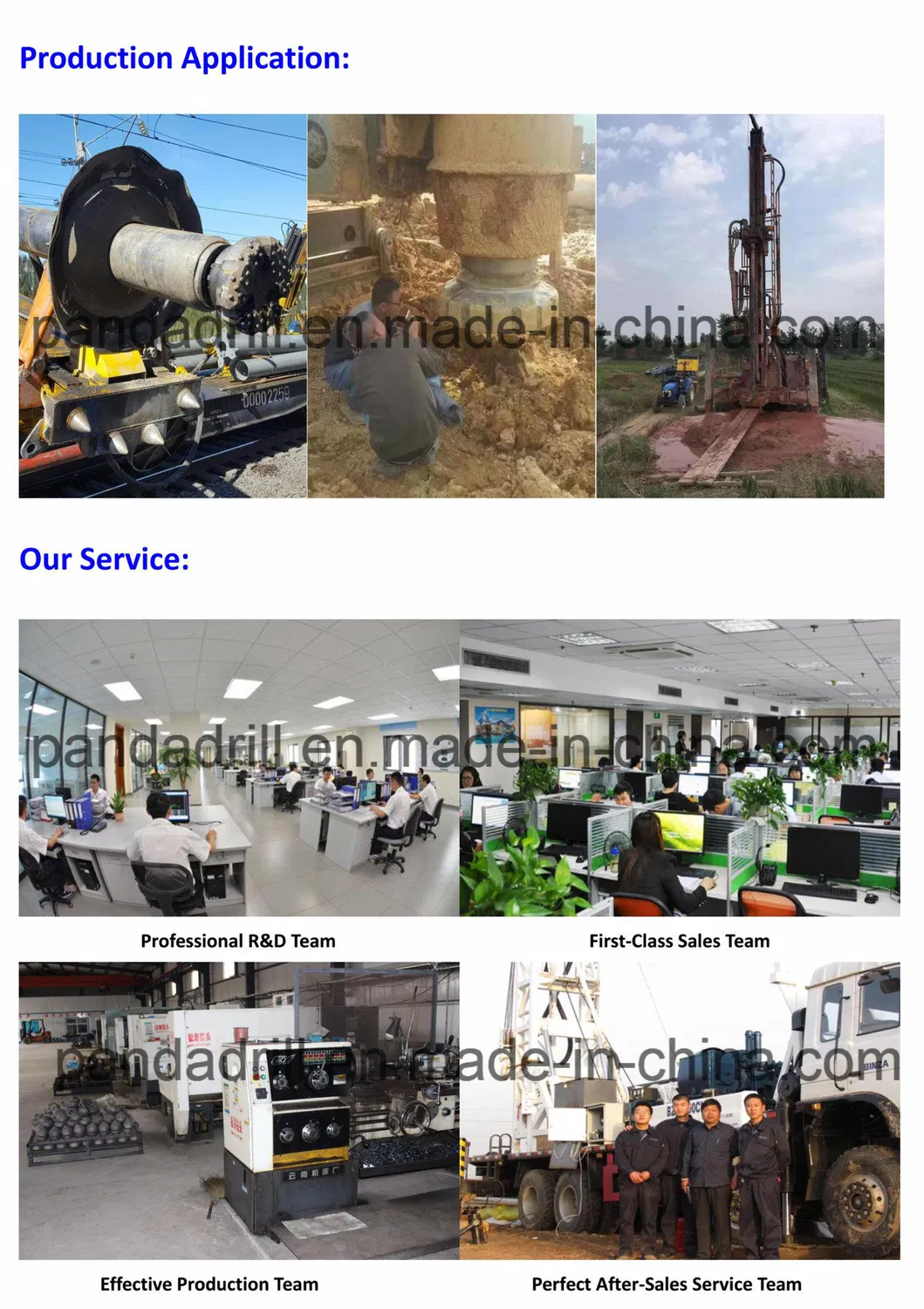 DTH Bit for Mining Machine Mission SD6 Hammer CIR DTH Hammer DTH Hammer Buttons