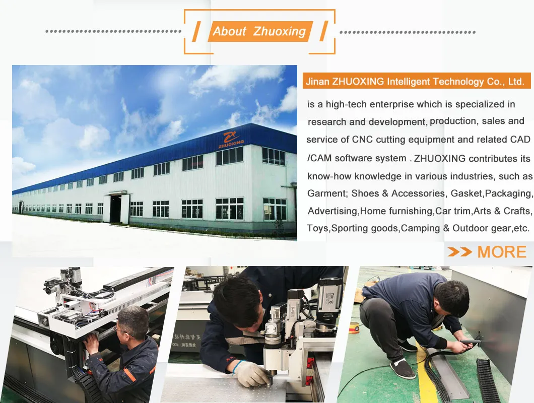Dual Cutting Heads CNC Digital Fabric Ribs Cutter Machine Textile Cutting Machine in China Jinan Factory Good Price