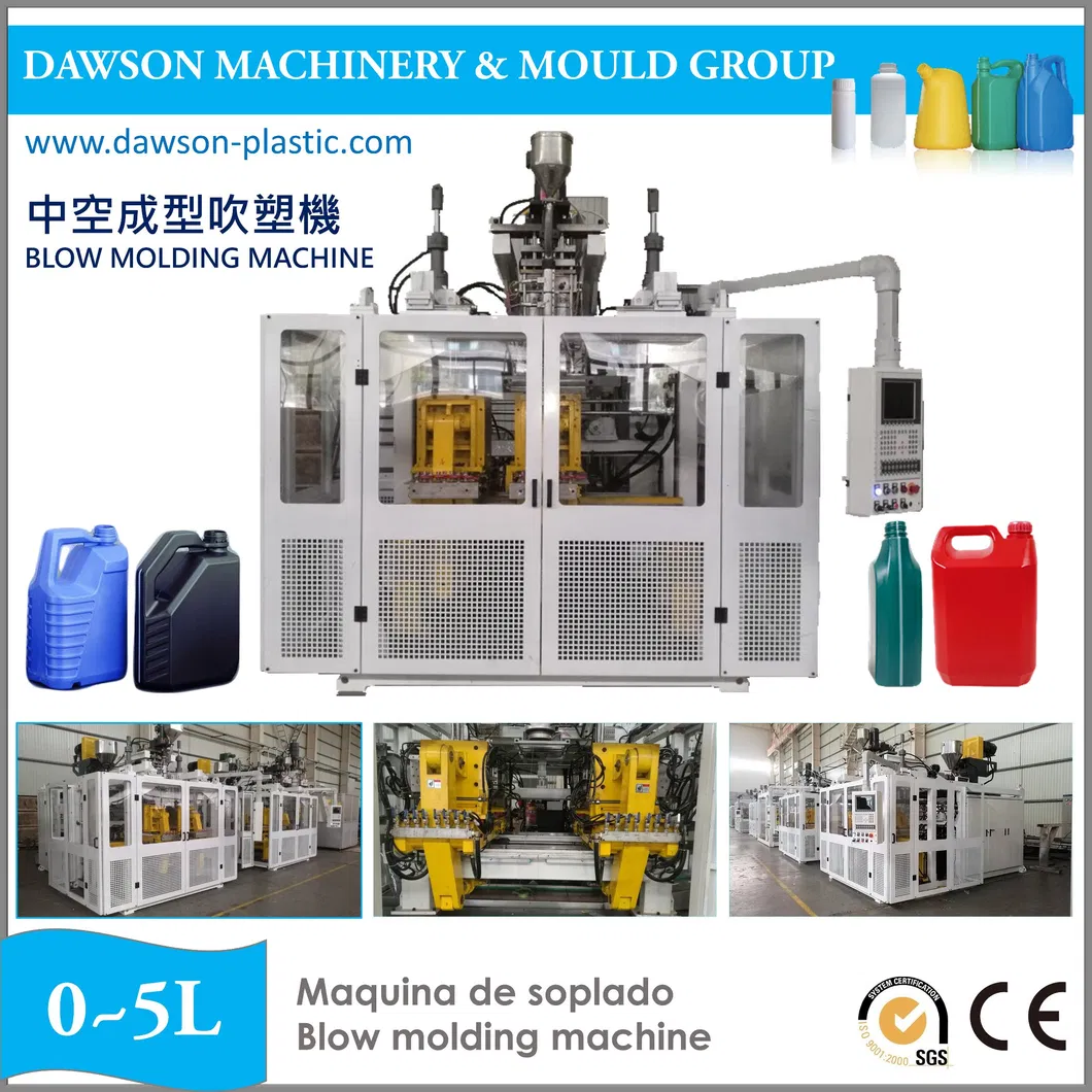 Energy Saving Detergent Bottle Handled Bottle Blow Moulding Machine