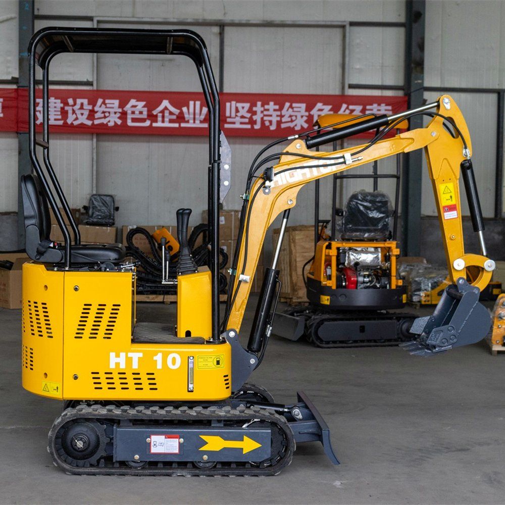 EPA Euro 5 Diesel 1.2 Ton Small Digger Mini Crawler Excavator with 20L Big Size Diesel Tank and Hydraulic Oil Tank