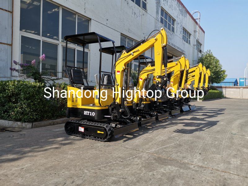 EPA Euro 5 Diesel 1.2 Ton Small Digger Mini Crawler Excavator with 20L Big Size Diesel Tank and Hydraulic Oil Tank