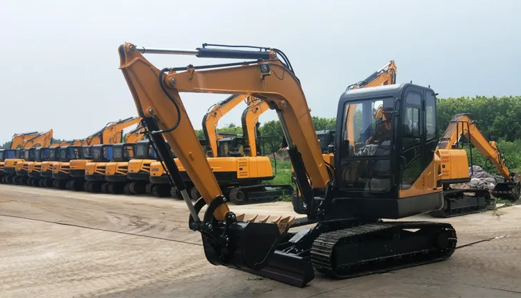 EPA/Euro5 1000kg Ht10 Crawler Hydraulic Excavators