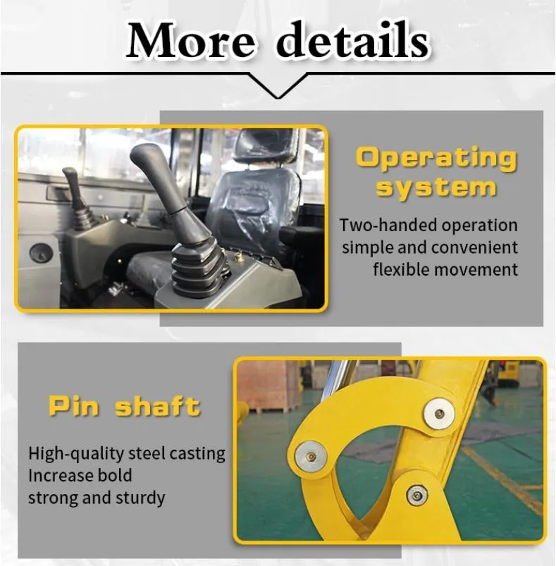 Euro 5 Engine China Cheap Small Digger Excavator Micro Digger 3500kg Mini Excavator