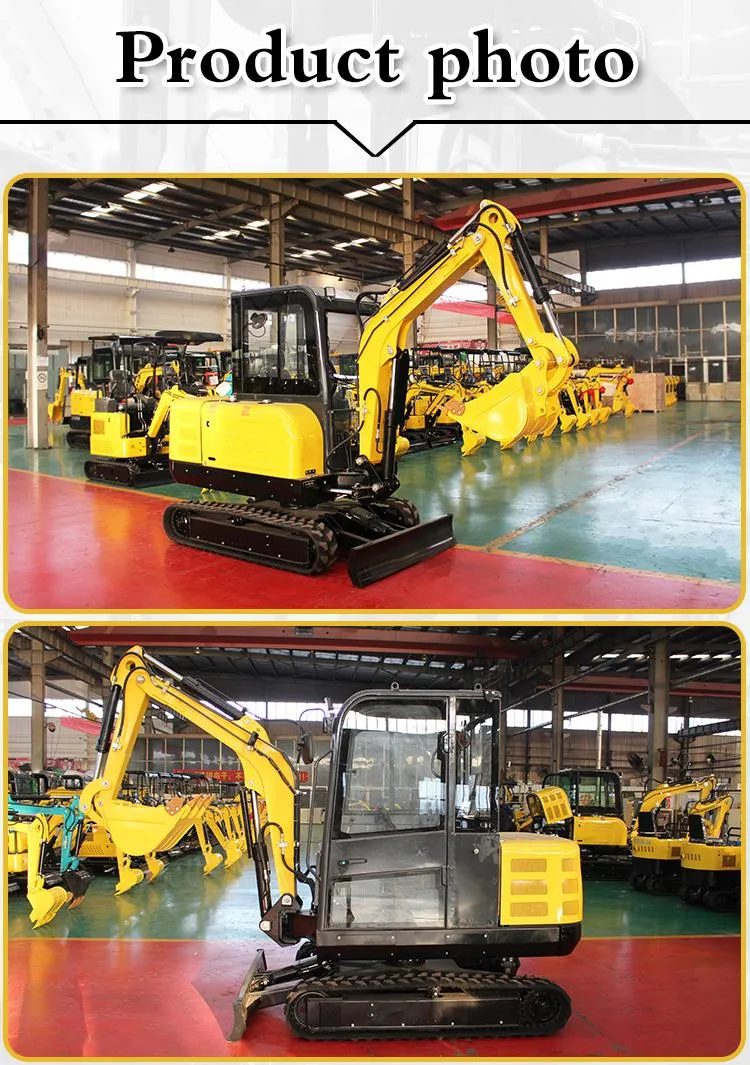 Euro 5 Engine China Cheap Small Digger Excavator Micro Digger 3500kg Mini Excavator