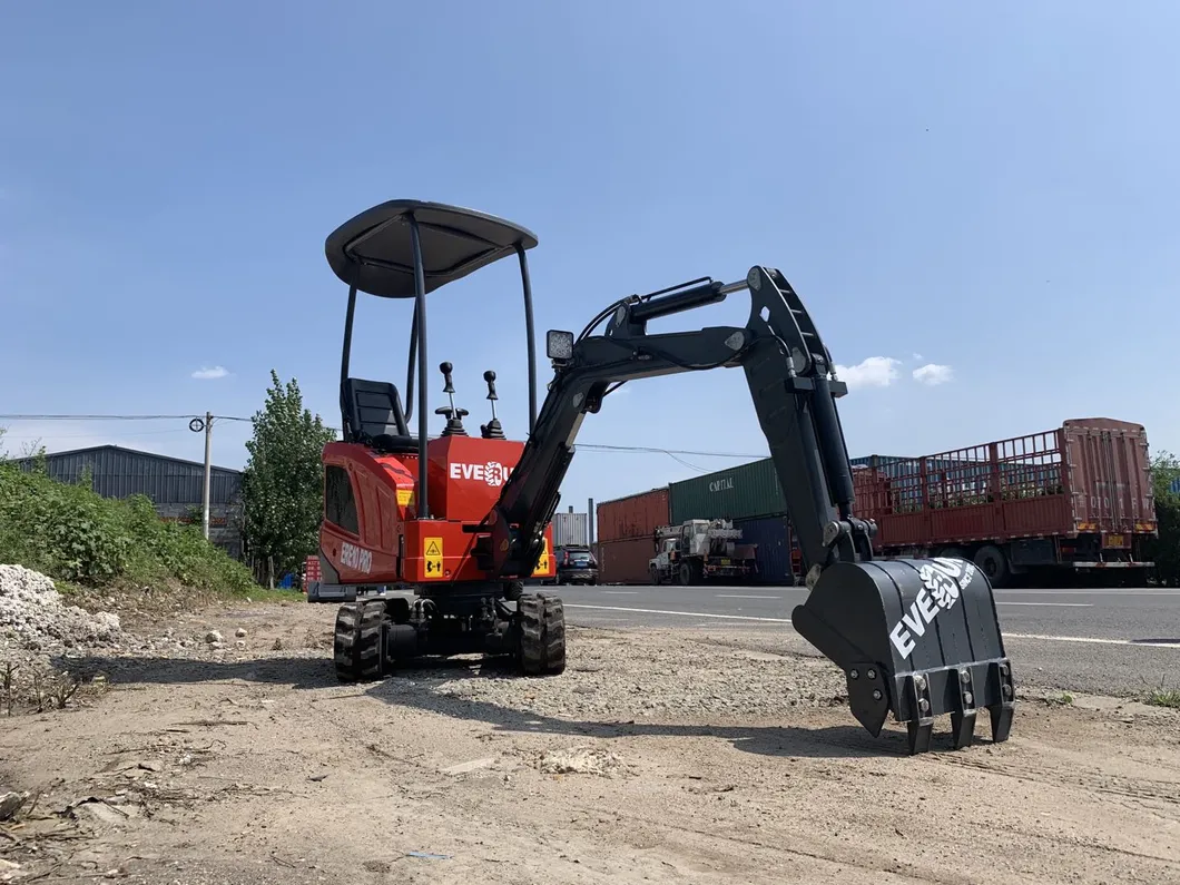 Everun CE Approved New Design Ere10 PRO Mini Hydraulic Crawler Excavator 1ton Mini Digger
