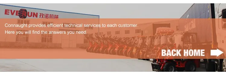 Everun Er416t 4WD 1600kg Compact Wheel Loader with New Cabin