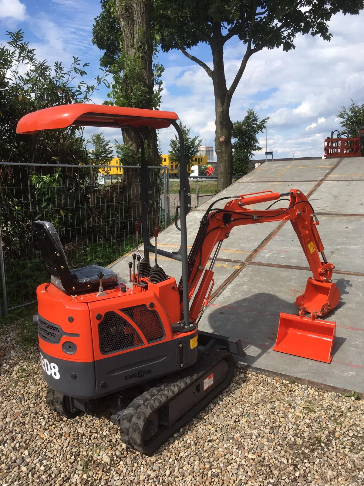 Everun Ere08 Mini Digger Hydraulic Crawler Excavator for Sale