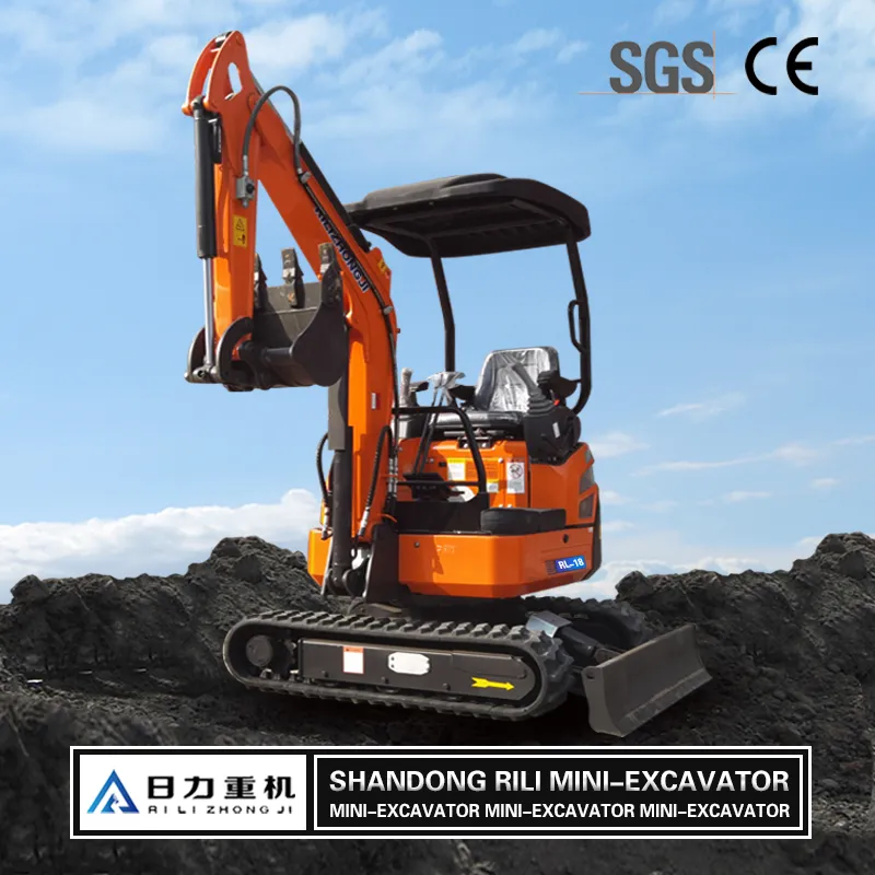 Excavator Chinese Remote Control Used Mini Caterpillar Wheel Excavator Machine