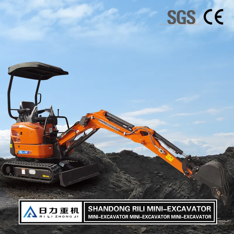 Excavator Chinese Remote Control Used Mini Caterpillar Wheel Excavator Machine