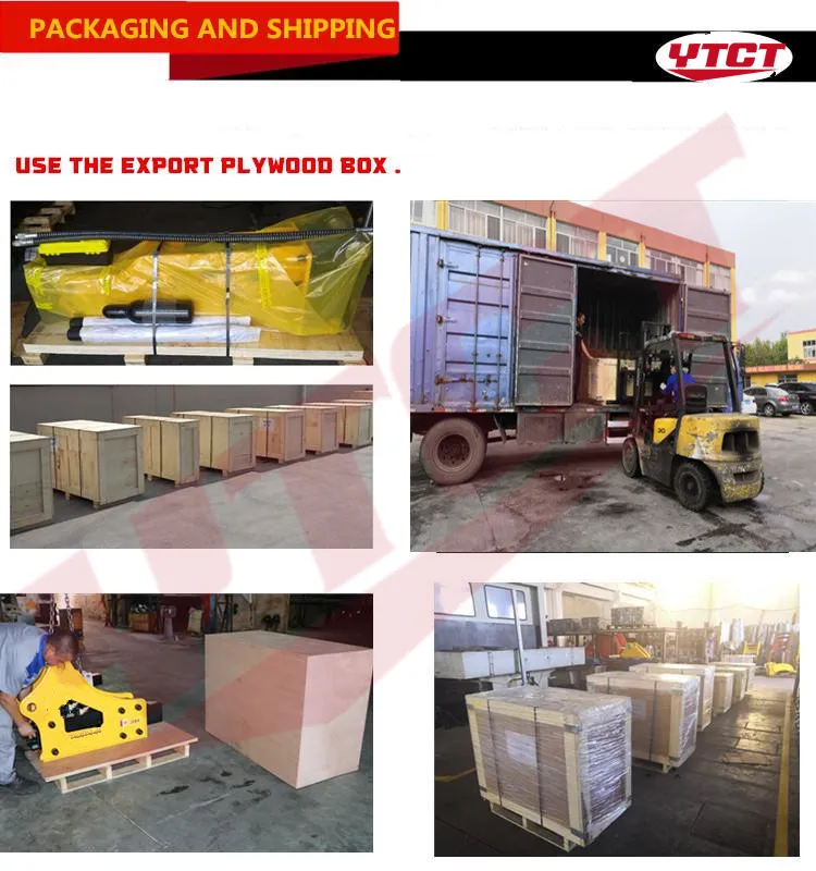 Excavator Hyundai Hydraulic Concrete Breaker Rock